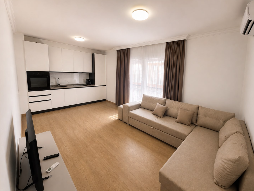 Apartament 2+1+2 i rikonstruktuar për shitje në Rrugën Luigj Gurakuqi, Tiranë